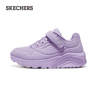 斯凯奇（Skechers）中大童百搭舒适鞋子310451L 薰衣草色/LAV 38码