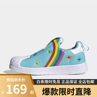 阿迪达斯（adidas）三叶草青少年运动舒适一脚蹬休闲鞋GY9215 GY9215 29