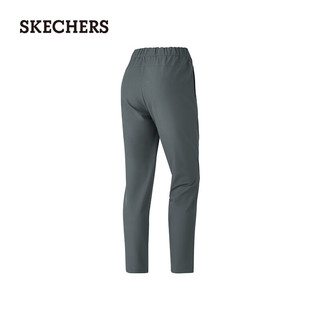 斯凯奇（Skechers）女款梭织长裤P424W077 铁门灰/006L XXL