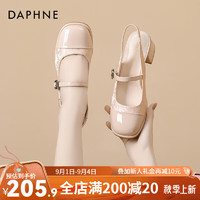 达芙妮（DAPHNE）达芙妮国风单鞋女夏季鞋子女2024凉鞋女玛丽珍女鞋高跟鞋JL 粉色 39