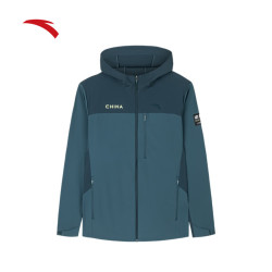 anta安踏外套男子防晒upf50防泼水风衣2024秋冬新款梭织运动服商场