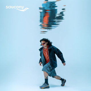 Saucony【防水款】索康尼胜利22GTX专业强缓震跑鞋男防水跑步鞋运动鞋男