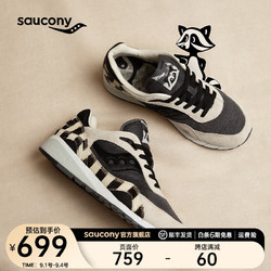 saucony 索康尼 SHADOW 6000小浣熊复古休闲鞋男女秋季运动鞋 小浣熊特别款 39