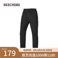 斯凯奇（Skechers）2024男女秋运动休闲柔软舒适时尚P424M162 碳黑/0018 S