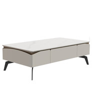  顾家家居 KUKA  PT7143 现代温馨岩板茶几 140*70*41cm