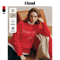 ELAND衣恋毛衣女 上衣 EEKWE11R02 红色(20)Red S/160