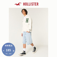 HOLLISTER24秋季新款美式舒适宽松五分牛仔短裤 男 KI328-4108