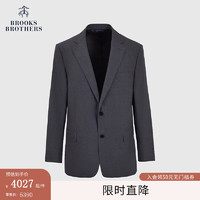 布克兄弟（BrooksBrothers）男士24早秋绵羊毛商务纯色西装外套 0007-灰色 44RG