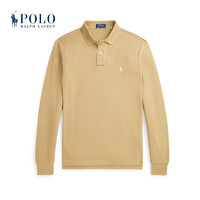 Polo Ralph Lauren 拉夫劳伦 男装 24年秋修身版棉质Polo衫RL18679 260-棕黄色 XL