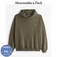 Abercrombie & Fitch 男装 美式经典小麋鹿套头抓绒连帽卫衣 KI122-4259