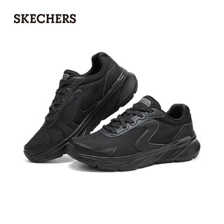 斯凯奇（Skechers）2024年秋季男士舒适透气轻盈复古232838 全黑色/BBK 43