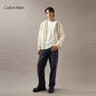 Calvin Klein Jeans24秋季男士经典ck复古怀旧微弹宽松阔腿牛仔裤J327354 1BJ-牛仔蓝 31