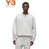 Y-3【商场同款】y3 FL CREW SWEAT秋新款男士卫衣圆领加绒51-JD9802 浅灰色