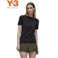 Y-3y3Run Fitt Top秋女士圆领T恤短袖t恤51-IX0011 黑色 XS