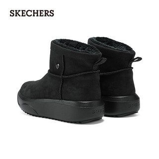 斯凯奇（Skechers）女士时尚短靴114759 全黑色/BBK 37