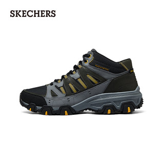 斯凯奇（Skechers）炫酷厚底户外鞋237612 木炭色/多彩色/CCMT 43