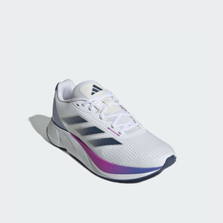 adidas 阿迪达斯 Duramo SL 女子训练备赛跑步运动鞋 IF9473 白色/灰蓝/紫色 38