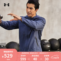 安德玛 UNDERARMOUR）春夏Unstoppable男子训练运动夹克1370494 灰色044 M