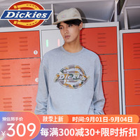 dickies男卫衣 胸前大LOGO休闲百搭卫衣 男女同款舒适卫衣 DK0A87ZR 中羽灰 2XL