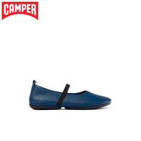 看步（CAMPER）女鞋Right Nina浅口平底拼色单鞋玛丽珍鞋休闲百搭软底气质法 蓝色010 36