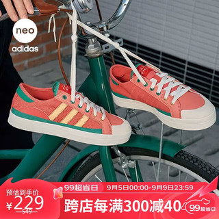 adidas 阿迪达斯 时尚轻便板鞋舒适透气低帮帆布鞋休闲鞋 HQ6934 36码uk3.5码