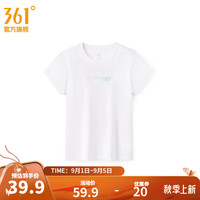 361°童装女童短袖针织衫2024年夏季中大童新款T恤