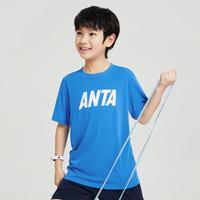 ANTA 安踏 男童T恤短袖夏季薄款清爽夏装运动短T安踏童装