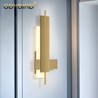 ODYBIRD 欧迪鸟 壁灯 卧室简约现代创意个性北欧轻奢床头灯 金色
