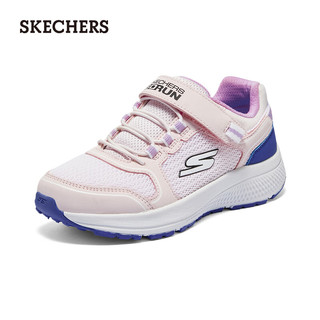 斯凯奇（Skechers）中大童轻质舒适缓震运动鞋319033L 樱桃粉色/LPMT 33码