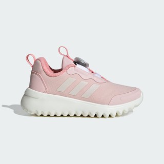 adidas 小波浪 ActiveFlex 3.0旋转按钮运动鞋小童阿迪达斯轻运动 粉色/象牙白 30码