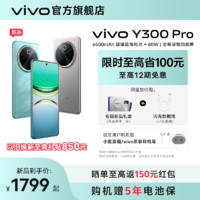 百亿补贴：vivo Y300 Pro 80w快充6000mAh大电池曲屏5g智能手机