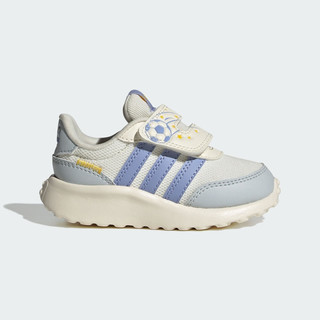 adidas RUN 70s AC休闲舒适魔术贴运动鞋男婴童阿迪达斯轻运动 汉玉白/浅蓝 25.5码