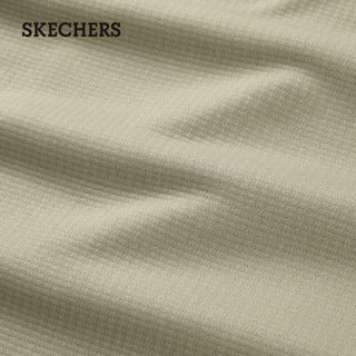 斯凯奇（Skechers）男士针织长袖T恤衫P424M193 岩米色/00V8 S