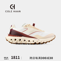 colehaan/歌涵 男士运动鞋 24秋季休闲透气舒适钻石底网面老爹鞋C38674 米色/红色 42.5