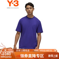 Y-3y3 REG SS TEE秋季男士T恤短袖t恤51-JD9831短袖 紫色 L