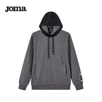 Joma 荷马 男款针织衫秋秋季新款时尚长袖运动跑步贴袋连帽外套卫衣