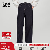 Lee24早秋舒适版五袋款不易褪色清水洗女牛仔裤LWB008200206 清水洗 29