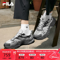 FILA 斐乐 官方男鞋老爹鞋运动鞋2024秋蕨草鞋休闲鞋