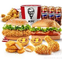 肯德基kfc 双人桶10件套，仅需49.9！可外卖！