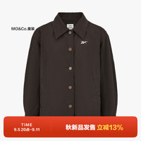 little MO&Co.REEBOK联名系列 little moco童装男女童亲子长袖加绒夹克外套 布朗尼色 110/56