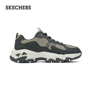 斯凯奇（Skechers）男鞋时尚休闲老爹鞋复古户外鞋237420 海军蓝色/自然色/NVNT 40