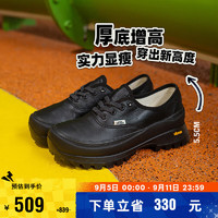 VANS 范斯 Authentic Vibram DX黑武士厚底增高德比鞋板鞋 黑色 38.5