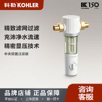 KOHLER 科勒 前置过滤器全屋净水器自来水反冲洗检测水压家用过滤器28975T