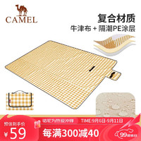 CAMEL 骆驼 户外野餐垫露营野炊防潮垫隔热折叠地垫帐篷野外睡垫 A1W3HR102