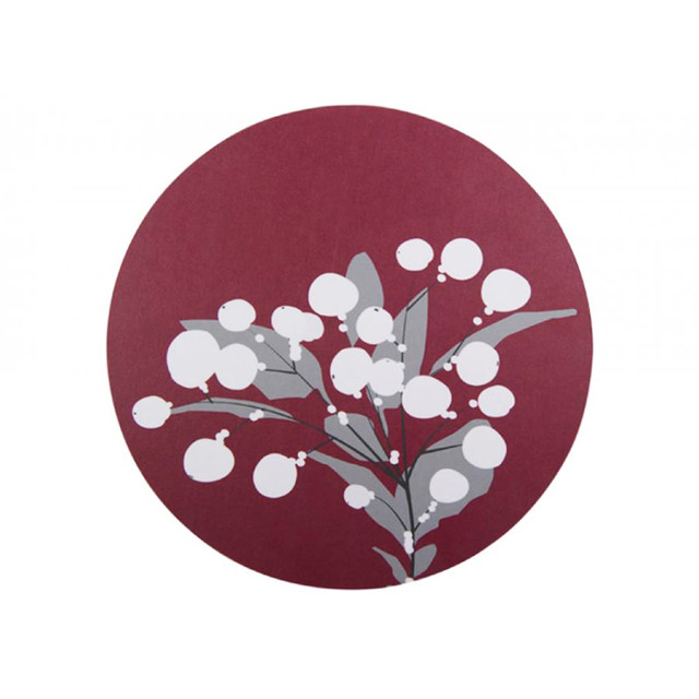 muurla 芬兰muurla snowberry雪果系列玻璃杯对杯家用水杯木托盘砧板锅垫