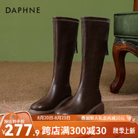 达芙妮（DAPHNE）达芙妮达芙妮时尚女鞋女士时秋冬季百搭风格日常通勤休闲LP2 黑色 40