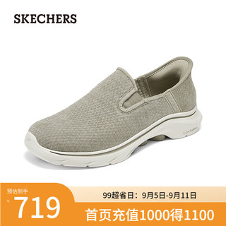 斯凯奇（Skechers）女子舒适休闲鞋125256 灰褐色/TPE 39