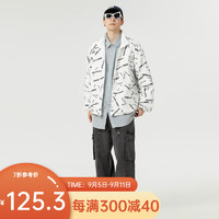 凡客诚品（VANCL）休闲宽松双面穿夹克228201TM 白色 2XL