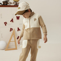 PawinPaw卡通小熊童装2024年秋冬男女宝运动套装舒适好穿 Brown棕色/85 90cm