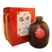 塔牌 黄酒手工冬酿醇雕12半甜型花雕酒2.5L坛装礼盒老酒绍兴年份酒